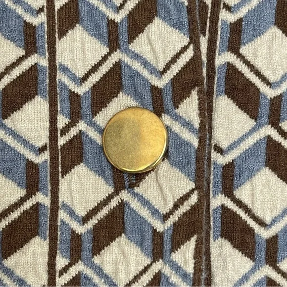 Mango Striped Geometric Jacket - Picture 7 of 10